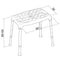 Able2 Atlantis Douchekruk - Lichtgewicht Verstelbare Douchestoel - Aluminium Frame - Met Armsteunen