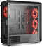 Nox Hummer TGM - ATX Semi-toren - 4x Ventilator - LED RGB - Zwart
