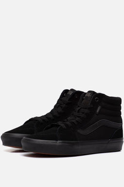 Vans Filmore Hi Sneakers - Suede - Dubbelgestikt - Zwart - Maat 41