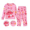 Roze Stitch Pyjama - Kinderpyjama Katoen - Maat 1/2 jaar (90 cm) - Disney