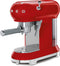 SMEG ECF01RDEU - Handmatige espressomachine - 15 bar - Rood