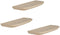 Wandplank Gusta Sand | 60 cm | Set van 3