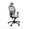 Jorquera Piqueras y Crespo 1D036N1 - Bureaustoel met hoofdsteun - Verstelbare hoogte - Wit