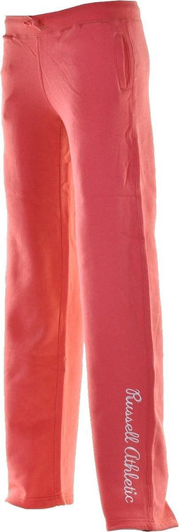 Russell Athletic Closed Leg Pant - Trainingsbroek - Kinderen - Maat 164 - Roze;Wit
