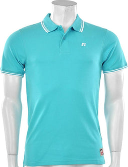 Russell Athletic Polo - Sportpolo - Heren - Maat XL - Licht Blauw