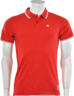 Russell Athletic polo - Sportpolo - Heren - Maat XXL - Rood
