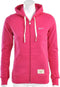 Russell Athletic - Zip Through Hoody - Russell Athletic Capuchon Vest - S - Roze/Wit
