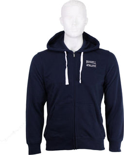 Russell Athletic Zip Through Hoody - Sporttrui - Heren - Maat L - Blauw