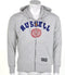 Russell Athletic Zip Thru Hooded Top - Sporttrui - Heren - Maat L - Grijs