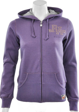 Russell Athletic - Zip Trough Hoody - Dames Vest - XS - Paars