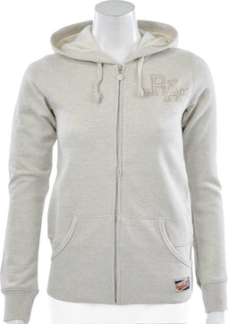 Russell Athletic Zip Trough Hoody - Sporttrui - Dames - Maat S - Beige