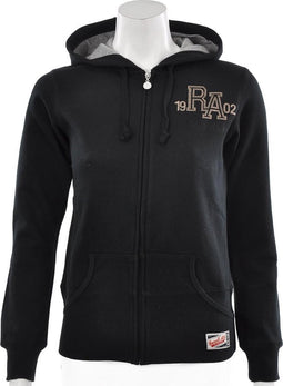 Russell Athletic Zip Trough Hoody - Sporttrui - Dames - Maat XS - Zwart