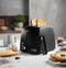 Russell Hobbs 22601-56 Textures Plus+ - Broodrooster - Zwart