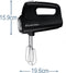 Russell Hobbs Desire Matte Black Handmixer 24672-56