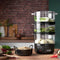 Russell Hobbs Kitchen Collection Compact Matte Black Stoomkoker - 26530-56