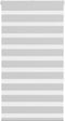 vidaXL - Zebra - rolgordijn - 75x150 - cm - stofbreedte - 70,9 - cm - lichtgrijs