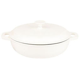 Glazen Braadpan met Deksel - Ronde Ovenschaal 5 Liter