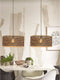 GOOD&MOJO Hanglamp Java - Bamboe/Zwart - Ø50cm - Modern - Hanglampen Eetkamer, Slaapkamer, Woonkamer