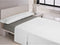 Verstelbaar onderlaken Happy Home MIX COLORS Antraciet Bed van 160
