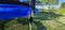 AMIGO Trampoline Deluxe - Met Veiligheidsnet en Veilige Rand - Rond 244 cm - Blauw