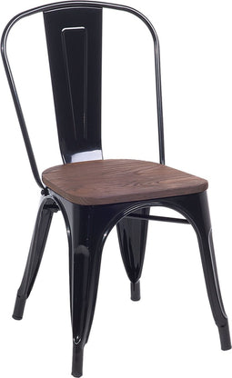 APOLLO - Stoel - Zwart - Staal