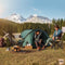 HUSH Outdoor Campingtent 2 persoons - pop up systeem - waterbestendig 2000 mm - groen