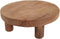 Houten tableau op pootjes - doorsnee 20 cm