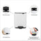 Brabantia Bo Pedaalemmer - 4 liter - Badkamer - Matt Steel Fingerprint Proof