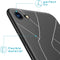 iMoshion Hoesje Geschikt voor iPhone SE (2022) / SE (2020) / 8 / 7 Hoesje Siliconen - iMoshion Design hoesje - Zwart / Holding Hands Black