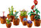 LEGO Icons Miniplantjes - Bouwset voor volwassenen - 9 modelplanten - Terracottakleurig