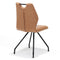 RV Design - Eetkamerstoel Carlos Cognac