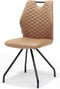 RV Design - Eetkamerstoel Carlos Cognac