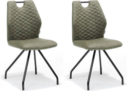 RV Design - Eetkamerstoel Carlos Groen