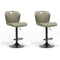 RV Design Verstelbare Barstoel Cordoba - Groen (set van 2 stoelen)