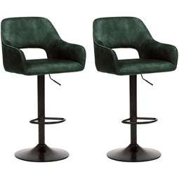 RV Design Verstelbare Barstoel Katy - Hunter (set van 2 stoelen)