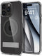 Spigen Ultra Hybrid S MagFit - Soft case - Air Cushion Technologie - Grafiet - iPhone 15 Pro