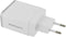 Mobiparts Wall Charger - Dual USB 4.8A met Lightning Kabel - Wit