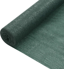 vidaXL - Privacynet - 75 - g/m² - 3,6x10 - m - HDPE - groen