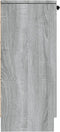 vidaXL - Dressoirs - 2 - st - 30x30x70 - cm - bewerkt - hout - grijs - sonoma - eikenkleur