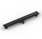 Mirlux Douchegoot - 80cm - RVS 304 - Mat Zwart - Omkeerbaar Tegelrooster - 35 L/min