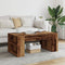 vidaXL - Salontafel - 102x55x42 - cm - bewerkt - hout - oud - houtkleurig