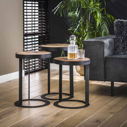 AnLi Style Bijzettafel Raft set/3