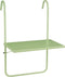 Mica Decorations Seatle Balkontafel - H57,5 x Ø38 cm - Metaal - Mintgroen