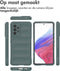 imoshion Hoesje - Geschikt voor Samsung Galaxy A53 - EasyGrip Backcover - Donkergroen