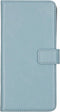 Selencia Galaxy A51 - Echt Lederen Bookcase - 3 Pashouders - Lichtblauw