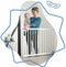 Badabulle Traphekje verlengbaar Deco Pop 63-106 cm wit