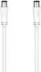 Hama 00205050 - Antennekabel - Dubbel afgeschermd 90 dB - Wit