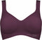 sloggi Zero Feel - Dames Bralette - Gewelfde V-hals - Zwart - Maat L