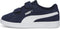 PUMA Smash 3.0 SD V PS - Unisex Sneakers - Suède - PUMA Navy-PUMA White