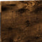 vidaXL - Wandkast - 70x16,5x30 - cm - bewerkt - hout - gerookt - eikenkleurig